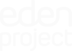 Eden Project logo (white)
