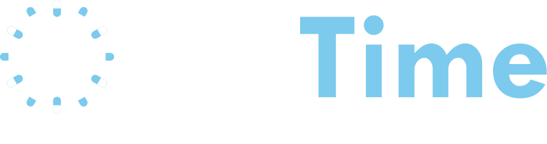 PillTime logo white