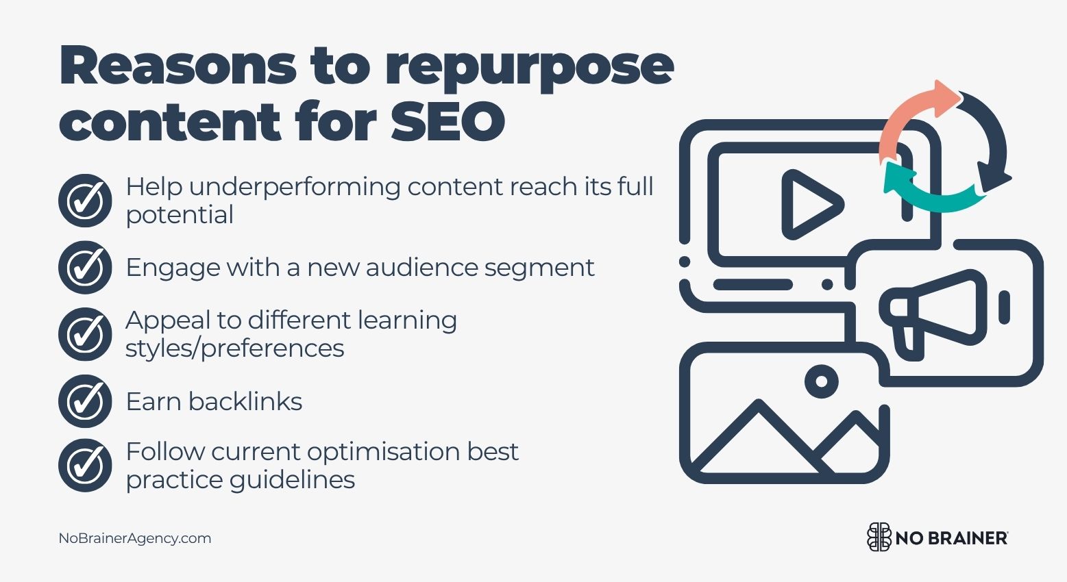Reasons to repurpose content for SEO